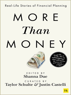 cover image of More Than Money